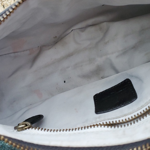 Cole Haan purse black stud leather Harley Davidson - Picture 14 of 17